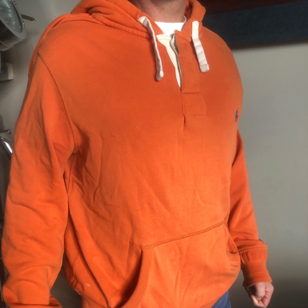 Polo Mens hoodie sweatshirt good condition, gently worn L